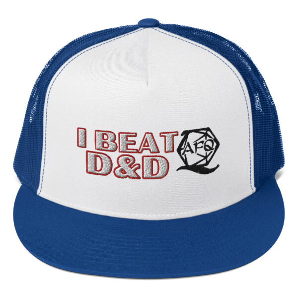 I Beat D&D Trucker Cap - Image 4