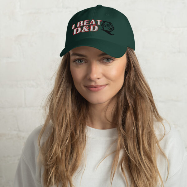 I Beat D&D Cap - Image 2