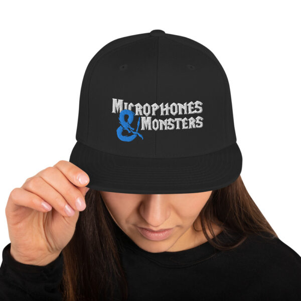 Microphones & Monsters Snapback - Image 6