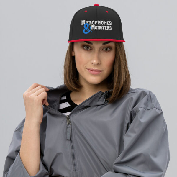 Microphones & Monsters Snapback - Image 3