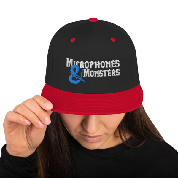 Microphones & Monsters Snapback - Image 8