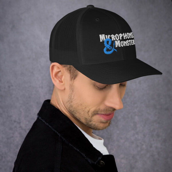 Microphones & Monsters Trucker Cap - Image 6