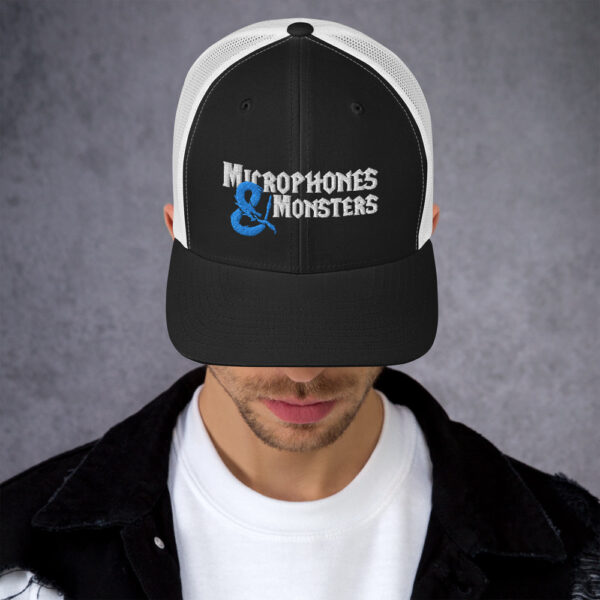 Microphones & Monsters Trucker Cap - Image 7