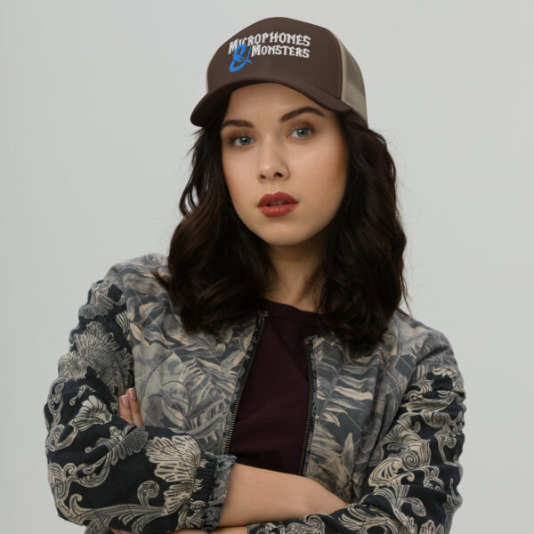 Microphones & Monsters Trucker Cap - Image 2