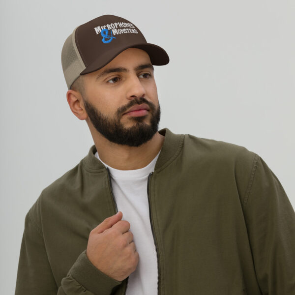 Microphones & Monsters Trucker Cap - Image 3