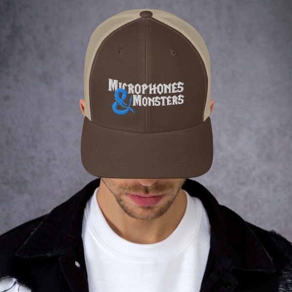 Microphones & Monsters Trucker Cap - Image 12