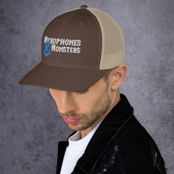 Microphones & Monsters Trucker Cap - Image 13