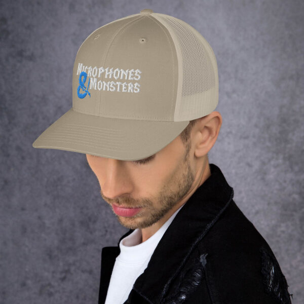 Microphones & Monsters Trucker Cap - Image 16