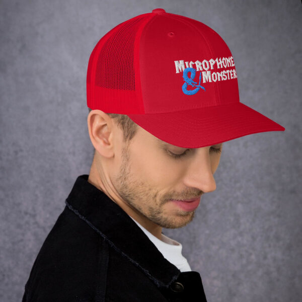 Microphones & Monsters Trucker Cap - Image 11