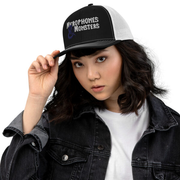 Microphones & Monsters Richardson Trucker Hat - Image 6