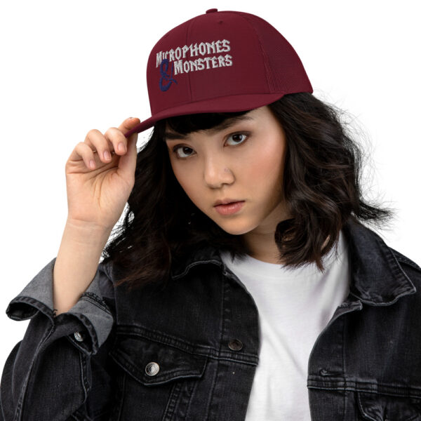 Microphones & Monsters Richardson Trucker Hat - Image 9