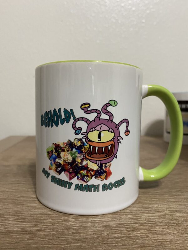 Behold My Shiny Math Rocks Mug