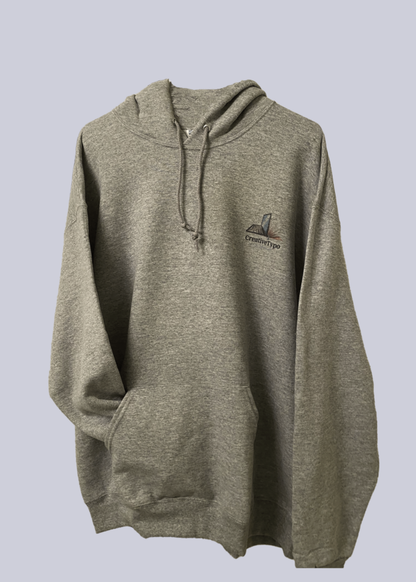 Creative Typo Hoodie - Image 2