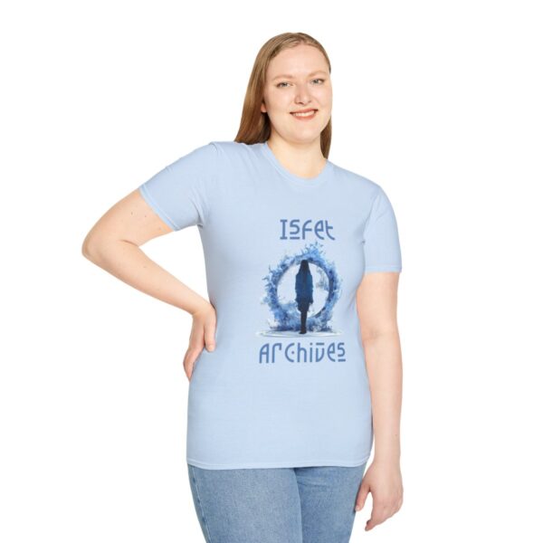 Isfet Archives Unisex Softstyle T-Shirt - Image 89