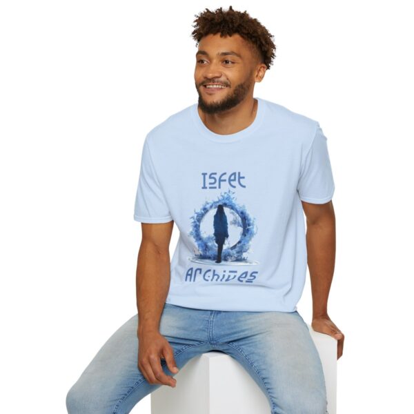 Isfet Archives Unisex Softstyle T-Shirt - Image 96