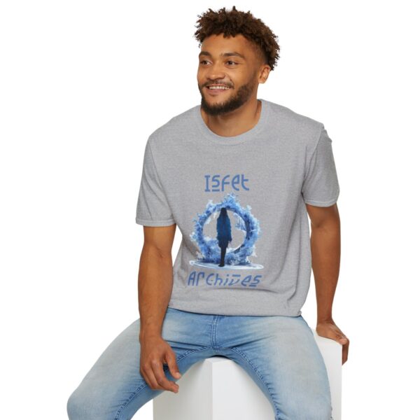 Isfet Archives Unisex Softstyle T-Shirt - Image 36