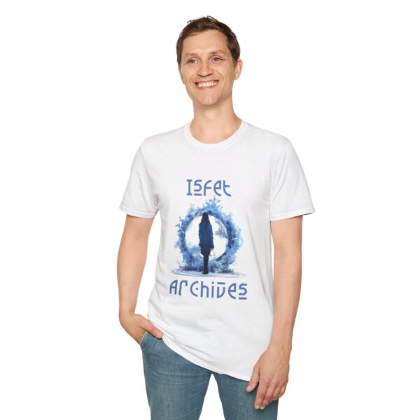 Isfet Archives Unisex Softstyle T-Shirt - Image 19