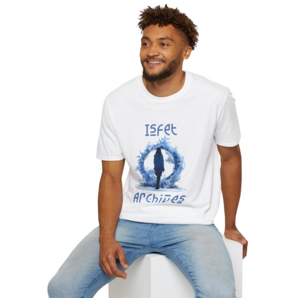 Isfet Archives Unisex Softstyle T-Shirt - Image 24