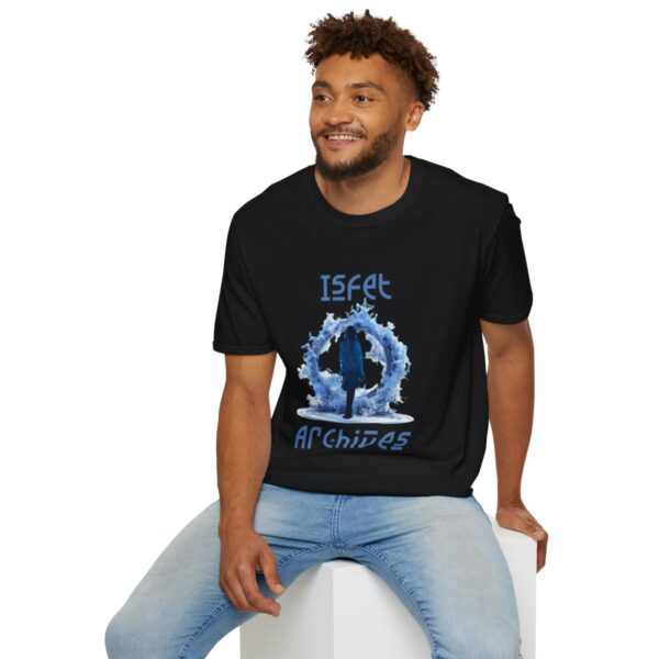Isfet Archives Unisex Softstyle T-Shirt - Image 12