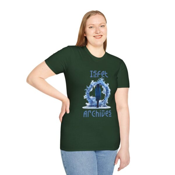 Isfet Archives Unisex Softstyle T-Shirt - Image 53