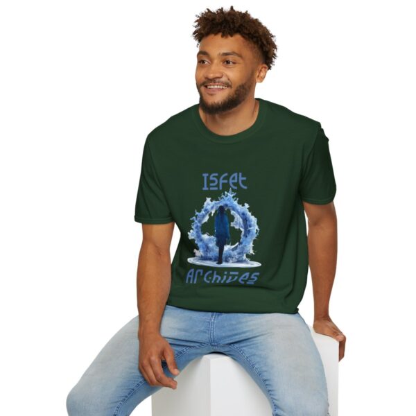 Isfet Archives Unisex Softstyle T-Shirt - Image 60