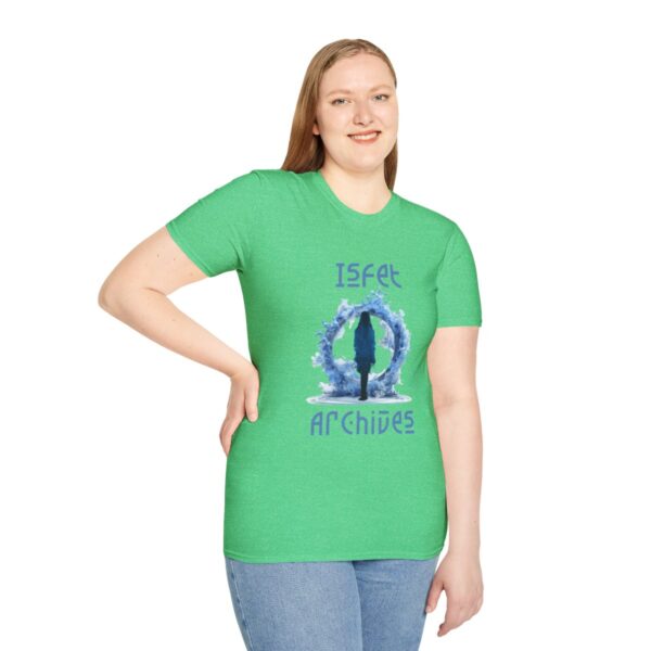 Isfet Archives Unisex Softstyle T-Shirt - Image 77