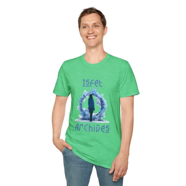 Isfet Archives Unisex Softstyle T-Shirt - Image 79
