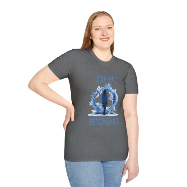 Isfet Archives Unisex Softstyle T-Shirt - Image 65