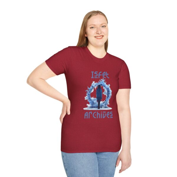 Isfet Archives Unisex Softstyle T-Shirt - Image 125