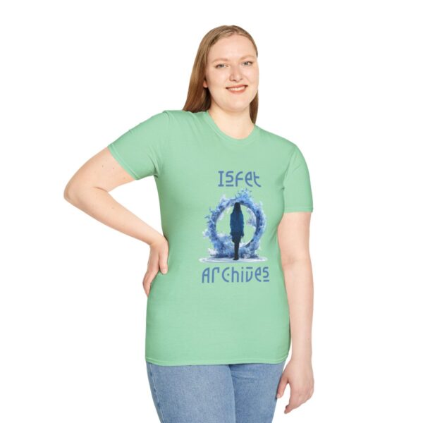 Isfet Archives Unisex Softstyle T-Shirt - Image 41