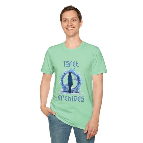 Isfet Archives Unisex Softstyle T-Shirt - Image 43