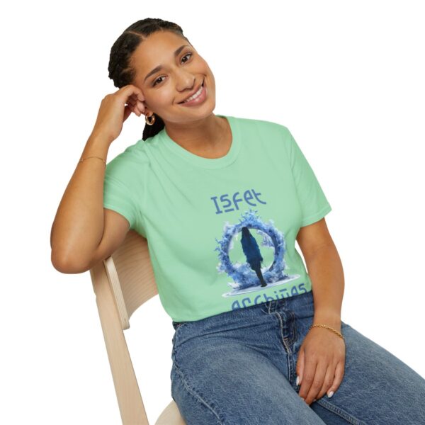 Isfet Archives Unisex Softstyle T-Shirt - Image 46