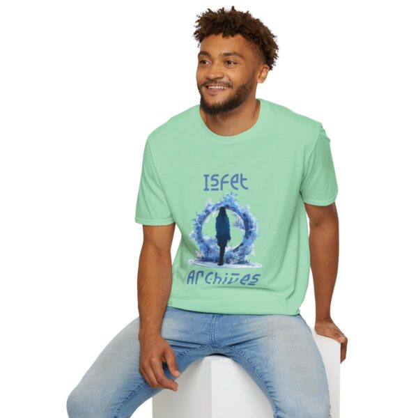 Isfet Archives Unisex Softstyle T-Shirt - Image 48