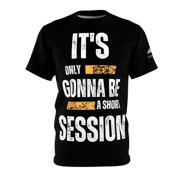 Gamer Tee 'Short Session' Unisex - Image 2