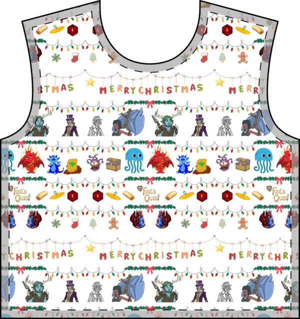 A Fool's Ugly Christmas Sweater - White - Image 3