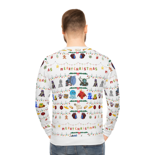 A Fool's Ugly Christmas Sweater - White - Image 2